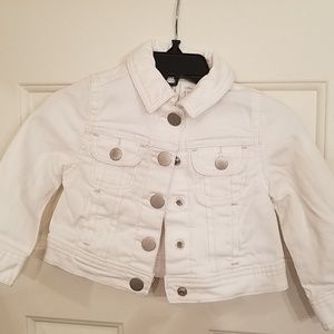 Baby Gap 1969 white denim jacket